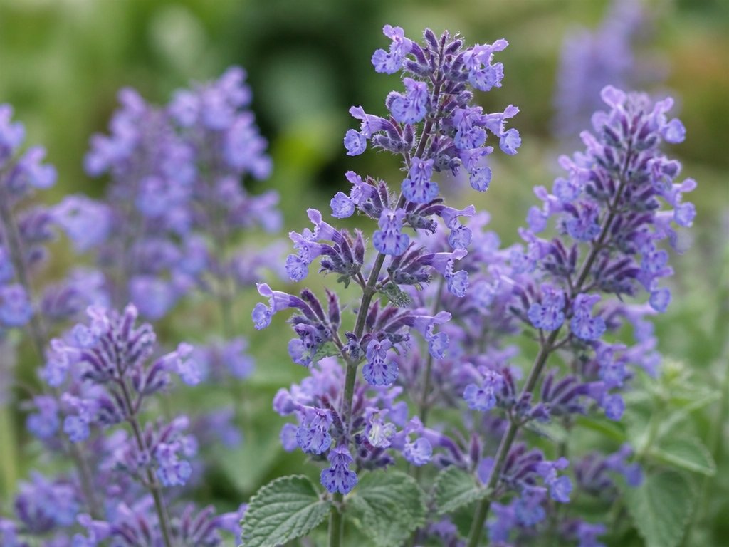 lavender spikes attract pollinators