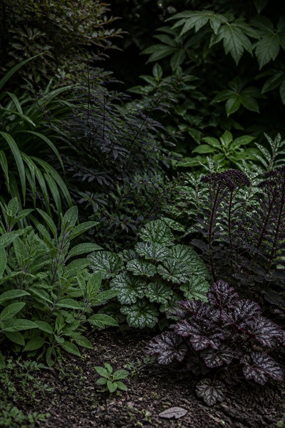 layered green shadowed sanctuary