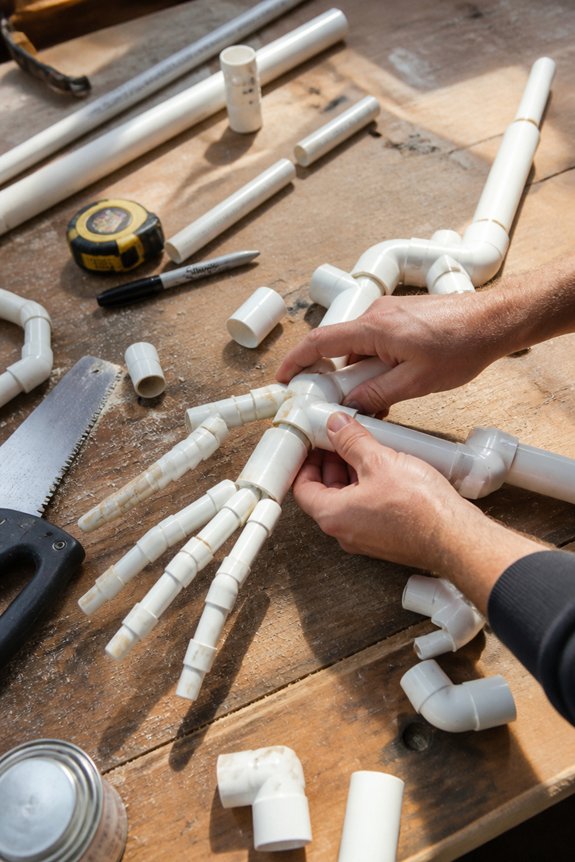 life sized pvc skeleton frames