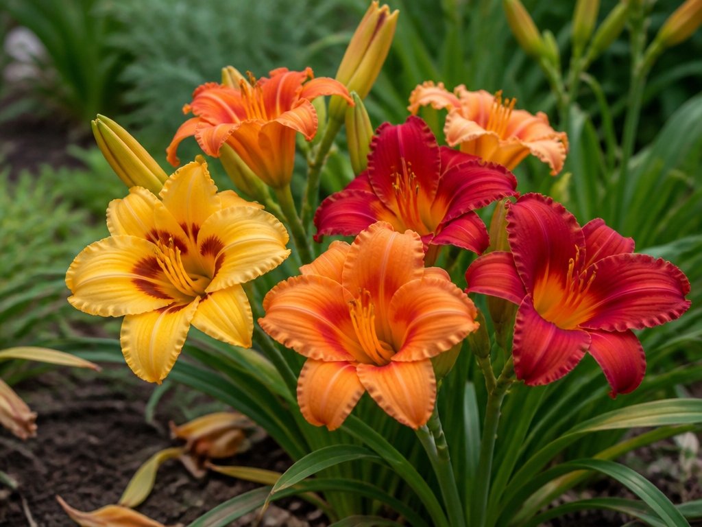 low maintenance blooming perennials