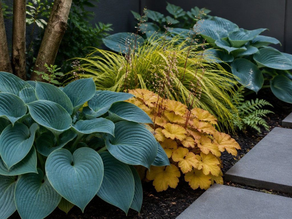 luminous contrast in shade