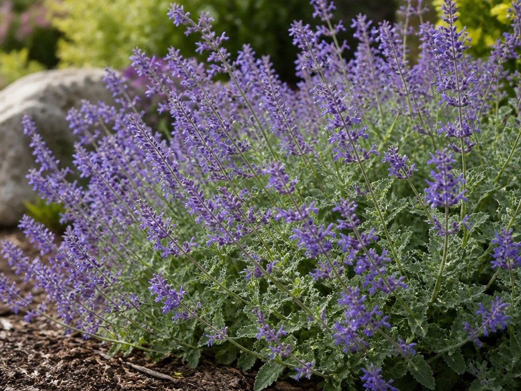 manageable lavender flowering perennial