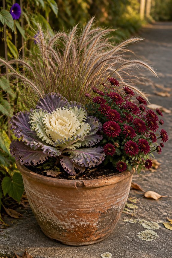 muted tones refined arrangement