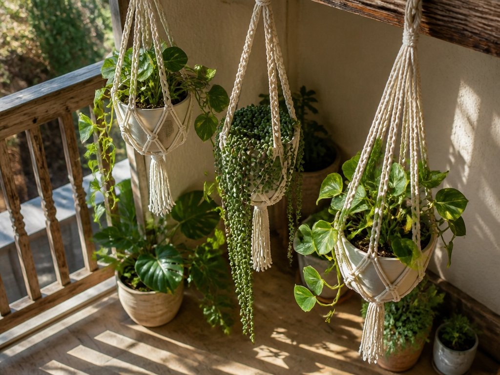non invasive plant hangers