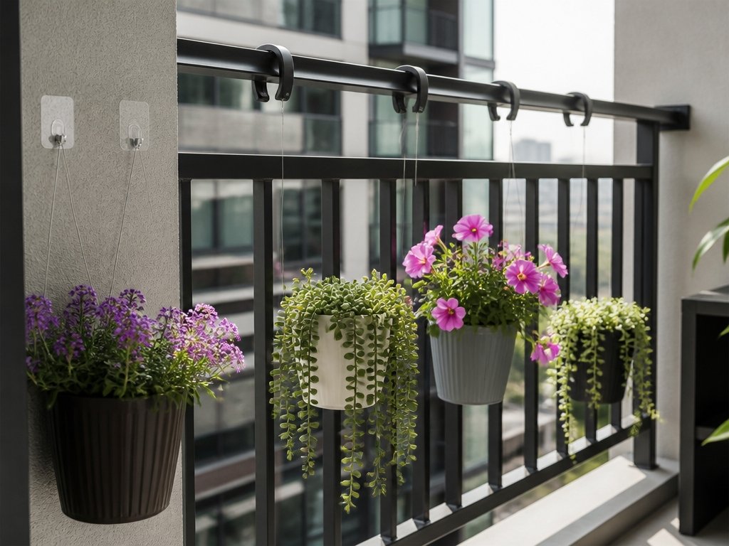 non invasive railing planters