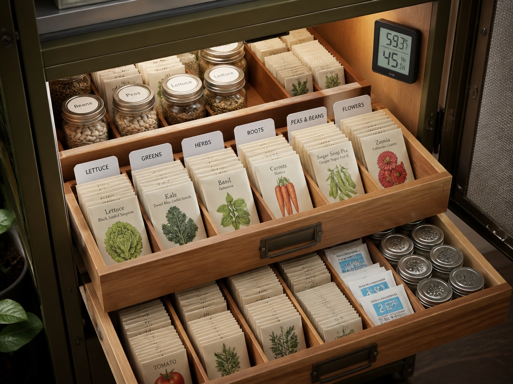 optimal seed preservation cabinet