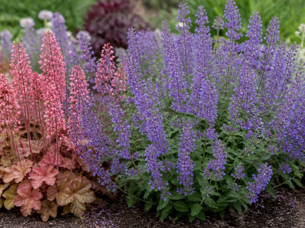 perennial garden color pairing