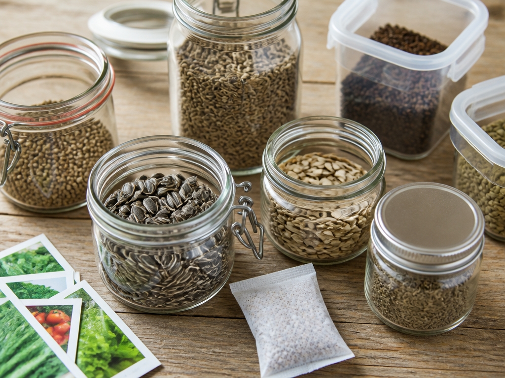 preserve seeds with moisture protection