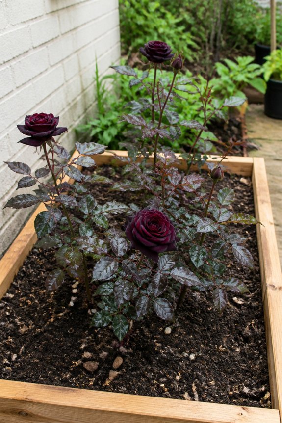 rarity of black roses