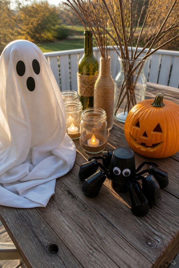 repurposed items for halloween