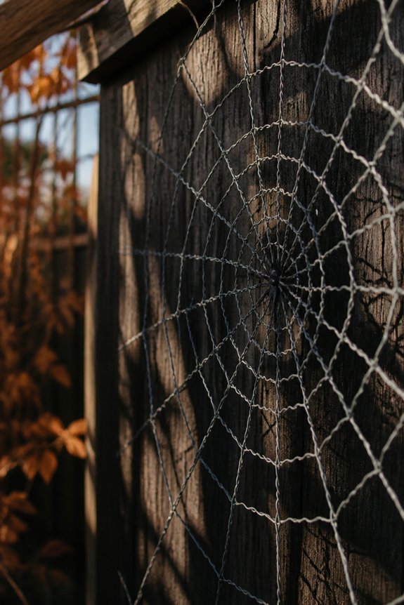 reusable spider web decoration