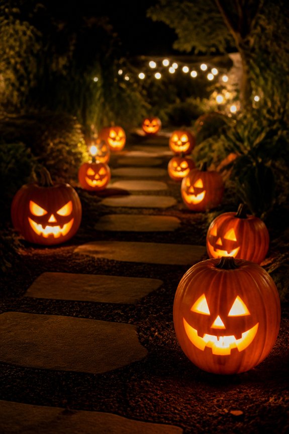 safe long lasting pumpkin lighting