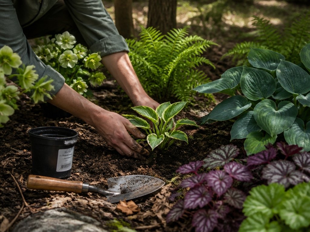shade loving plants for foundation