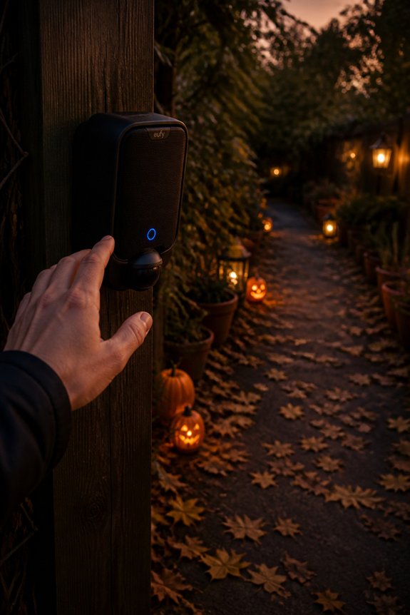 sound activated spooky decorations