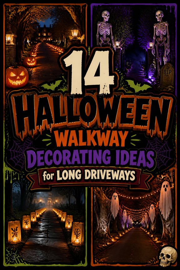 spooky driveway decoration ideas