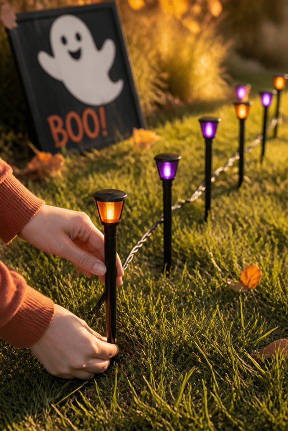 temporary decorative ground anchors