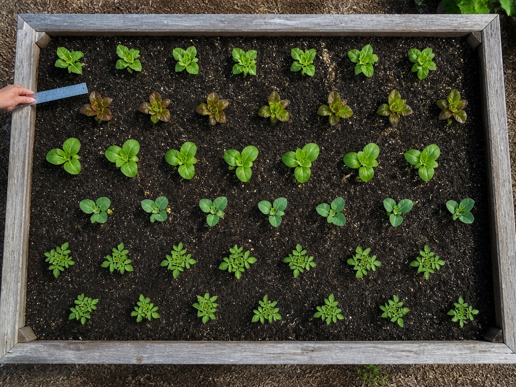 triangle spacing enhances yields
