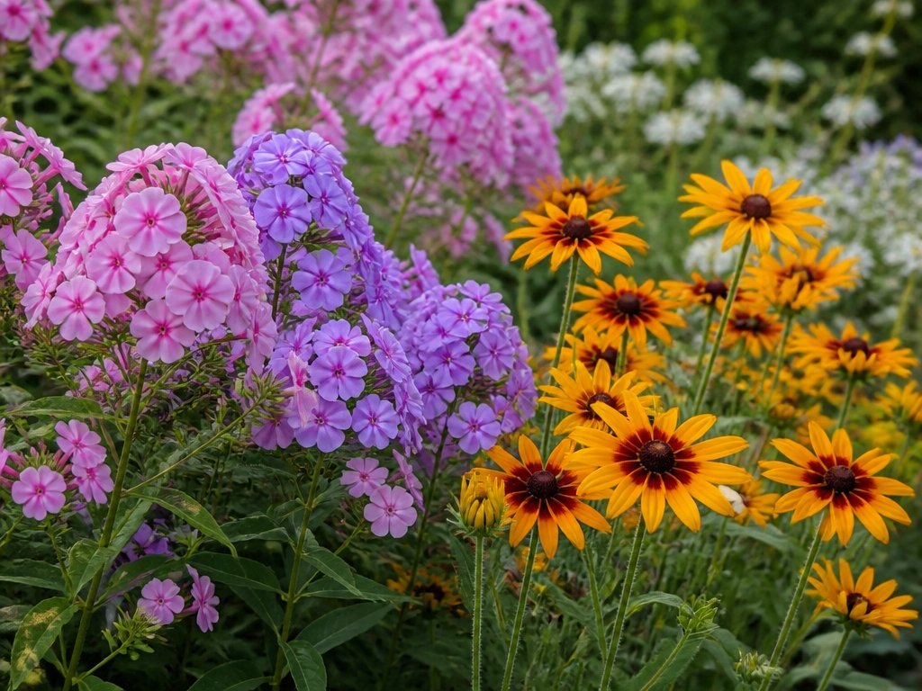 vibrant late summer blooms