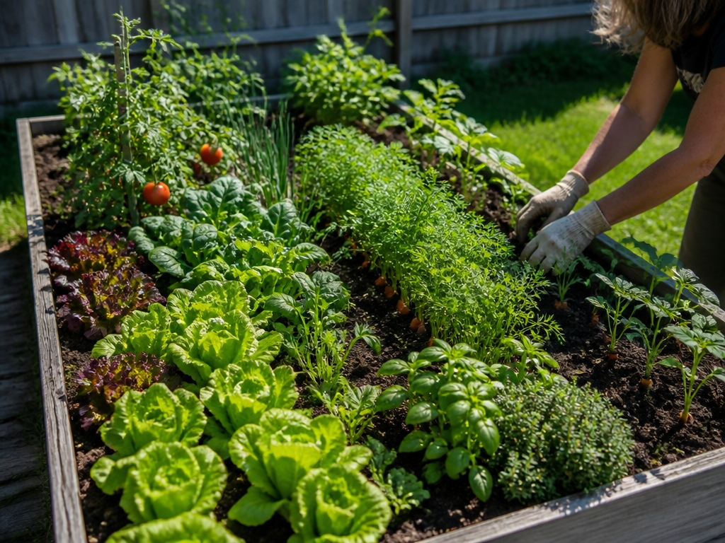 year round vegetable garden plan