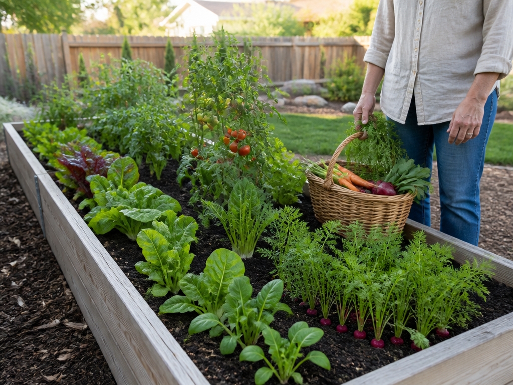 year round vegetable gardening plan