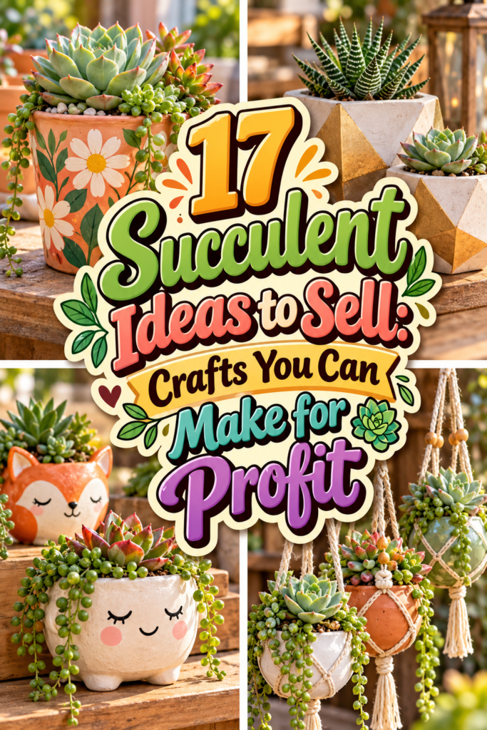 Succulent Crafts to Sell
